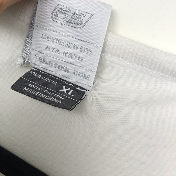 55DSL 10.55 Designed By Aya Kato Limited Edition T Shirt Tee XL - Picture 7 of 12